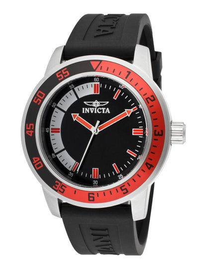 HOTInvicta Men's Specialty Silicone Quartz Watch