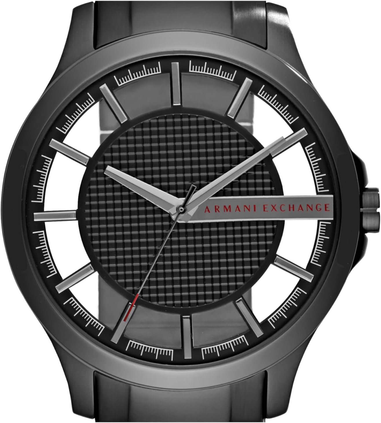HOTA|X Armani Exchange Men's Watch, Three-Hand Stainless Steel Watch for Men