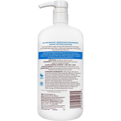 HOTPalmer's Cocoa Butter Body Lotion Formula, Daily Skin Therapy (33.8 Fl Oz)