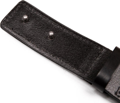 HOTWolverine Men's Full Grain Leather Belt | Heavy Duty | Utility | Tactical | Rugged | Durable | Metal Buckle