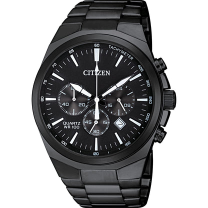 HOTCitizen Quartz Mens Watch, Stainless Steel, Classic