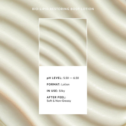 HOTNaturium Bio-Lipid Restoring Moisturizing Body Lotion with Shea Butter, Fragrance Free, 14 oz
