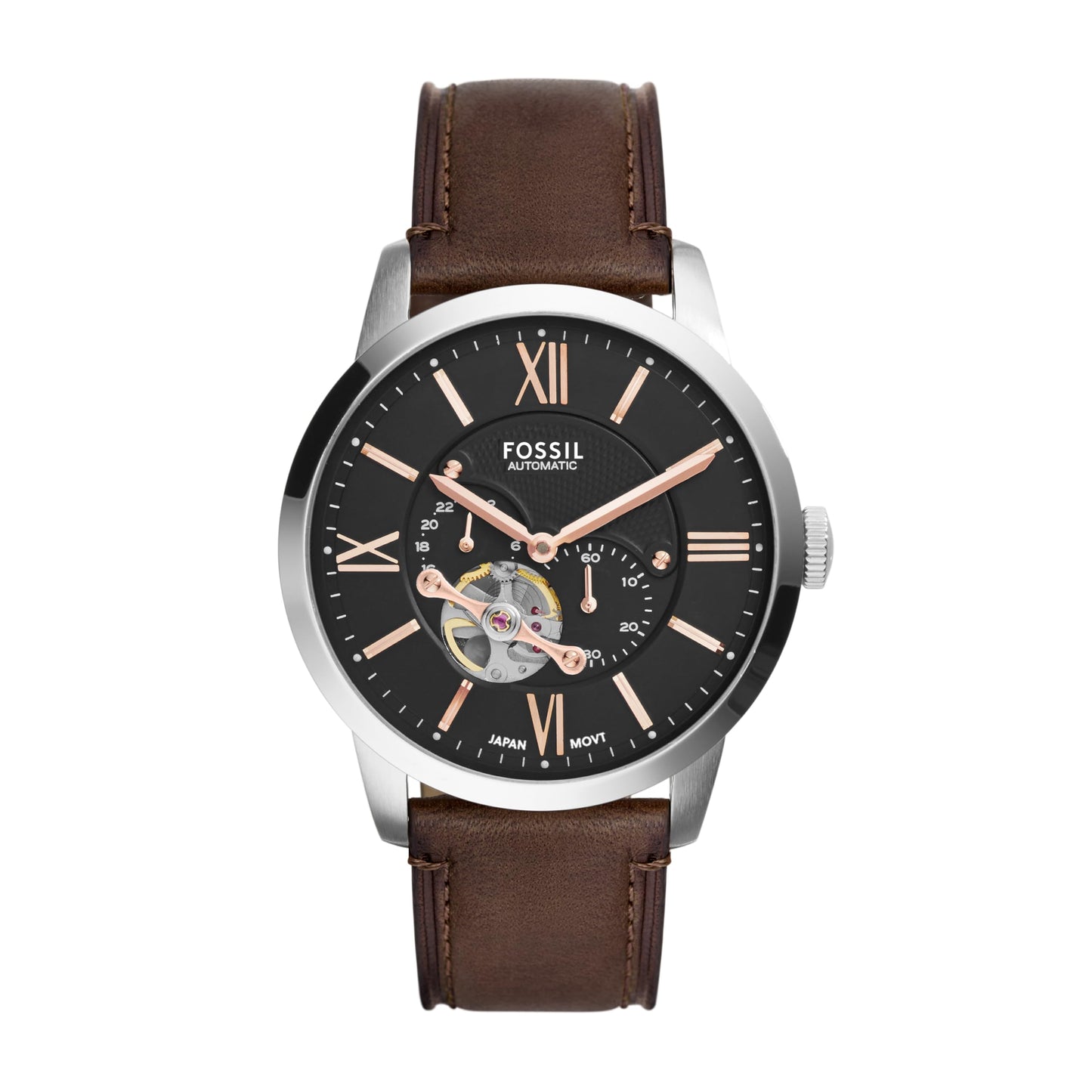 HOTFossil Men's Watch, Townsman Automatic Stainless Steel Watch for Men