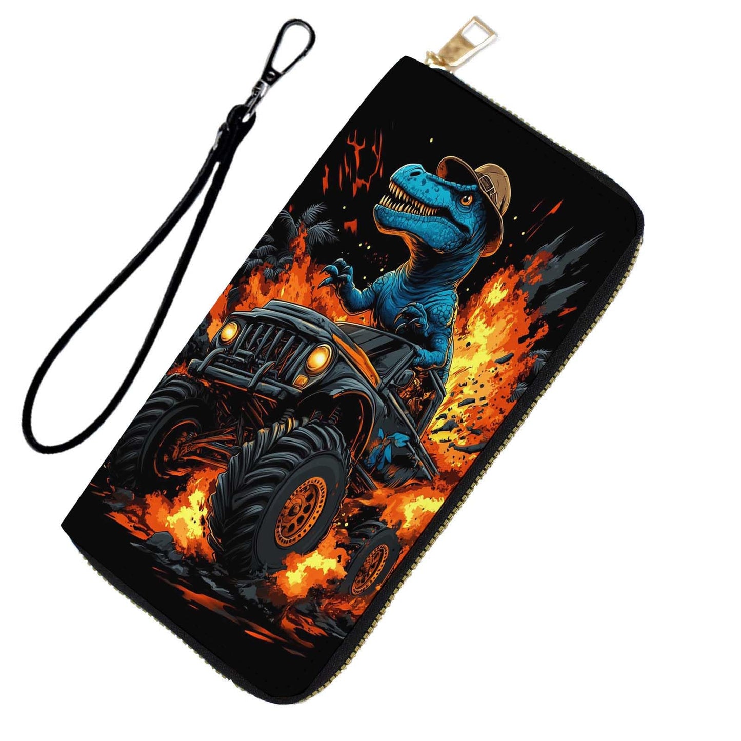 HOTRFID Blocking Wristlet Wallet for Women & Teen Girls-Large Capacity Leather Phone Clutch with Removable Strap,