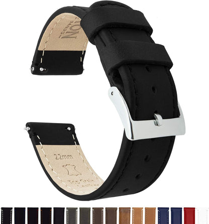 HOTBARTON WATCH BANDS - Top Grain Leather Watch Bands Compatible with Apple Watch Models - 1, 2, 3, 4, 5, 6, 7, 8, 9, 10, SE, Ultra & Ultra 2