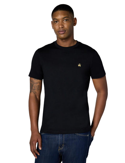 HOTBrooks Brothers Men's Short Sleeve Cotton Crewneck Logo T-Shirt