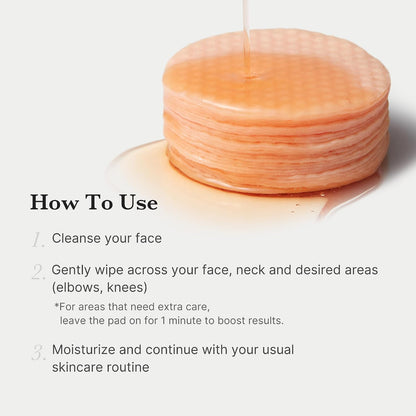HOTmedicube Toner Pads Red Succinic Acid Panthenol Facial Peeling Pad | Exfoliating Toner Pad for Breakout-Prone Skin | Niacinamide, AHA, BHA, and Soothing Panthenol - Non-Comedogenic, 70 Pads (1 Pack)