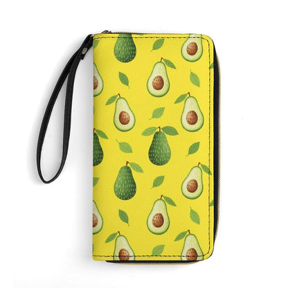 HOTWomen's Wallet Ladies Wristlet, Large Capacity, Zipper Pocket, Perfect for ID Cards, Chicken Cute