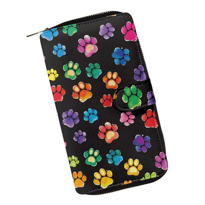 HOTCOEQINE Animal Wallet, Cute Chicken Long Leather Money Bag, Handbag With Zipper for Coin Phone, Travel Handbag for Party