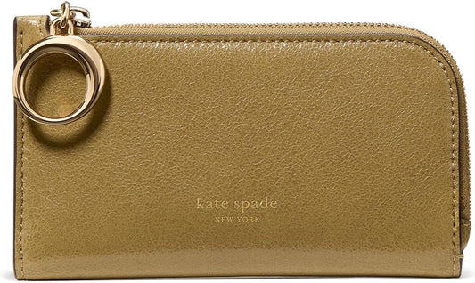 HOTkate spade new york Halo Glazed Leather Small Slim Bifold Wallet
