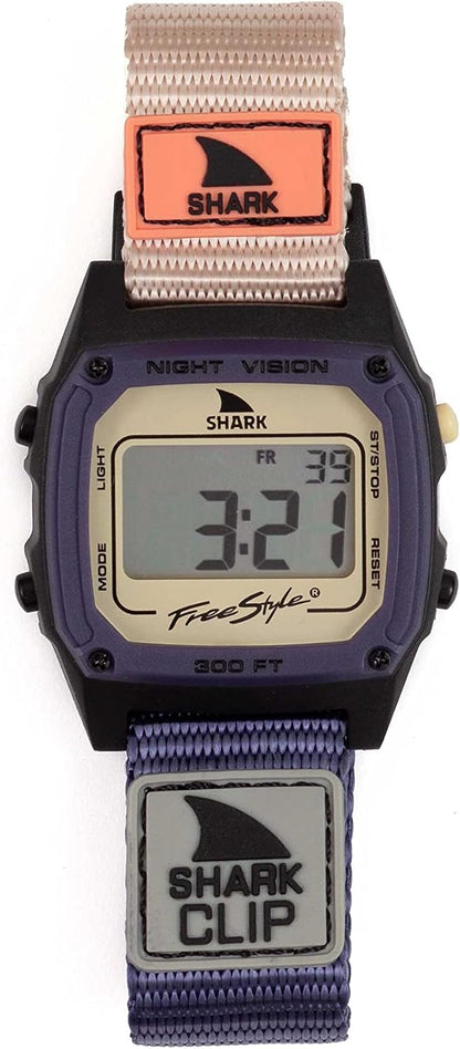 HOTFreestyle Shark Classic Clip Indigo Tan Unisex Watch FS101135
