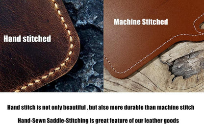 HOTWomen embossing leather wallet case for iPhone 17/16/15/14/13 pro,tooled leather,Hand-Sewn Saddle Stitch, 4 Card Slots, Wrist Strap, Snap Folio IP20MW-B