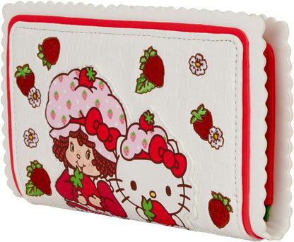 HOTLoungefly Sanrio X Strawberry Shortcake Flap Wallet