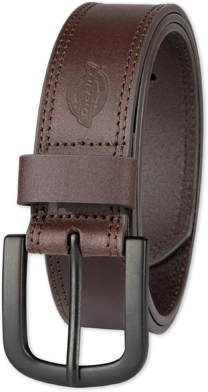 HOTDickies Men's Genuine Leather Work Casual Belt