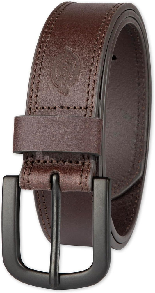 HOTDickies Men's Genuine Leather Work Casual Belt