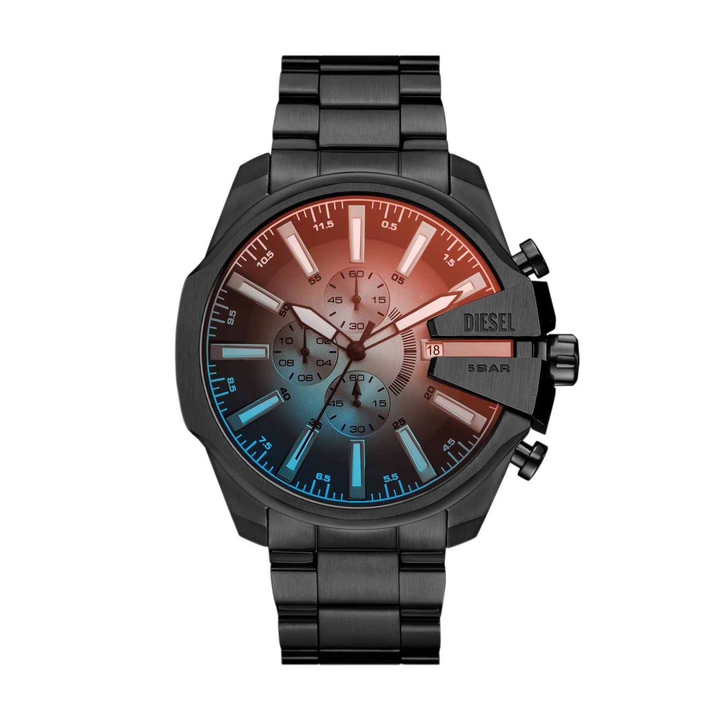 HOTDiesel Mega Chief Watch for Men, Chronograph Men's Watch