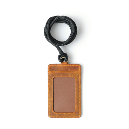 HOTHandmade Leather Card Holder Wallet, Leather Minimalist Wallet with ID Card Holder, Slim Bifold ID Wallet