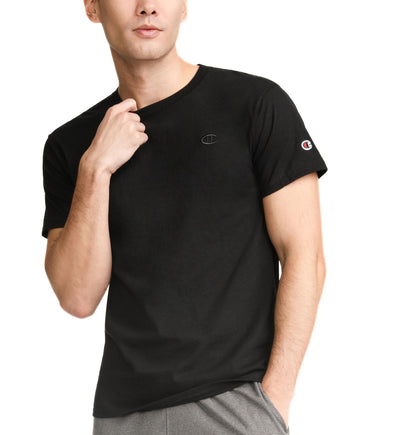 HOTChampion Men's Classic Short Sleeve T-Shirt, Standard Fit, Midweight 100% Cotton, Available in Regular and Big & Tall
