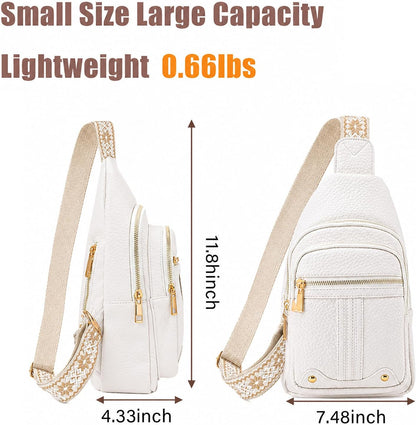 HOTLIGETON Christmas Small Gifts for Mom Wife,Crossbody Bags for Women | Anniversary Birthday Gift for Girlfriend Wife Her,Sling Bag Fanny Pack Chest Anti Theft Purse Secret Santa Gift Ideas