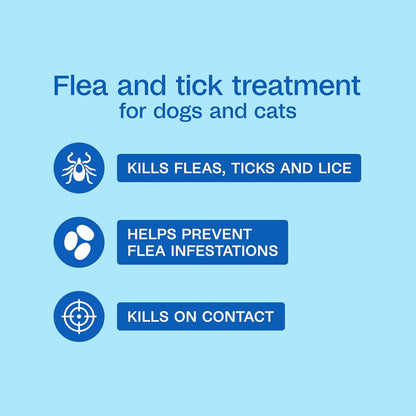 HOTADAMS Plus Flea & Tick Shampoo with Precor for Dogs, Cats, Puppies & Kittens, Flea Shampoo to Treat Infestations, Kills Ticks, Fleas, Flea Eggs & Lice, Cleans and Conditions Coat, 12 Ounces