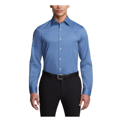 HOTVan Heusen Men's Flex Collar Slim Fit Stretch Dress Shirt