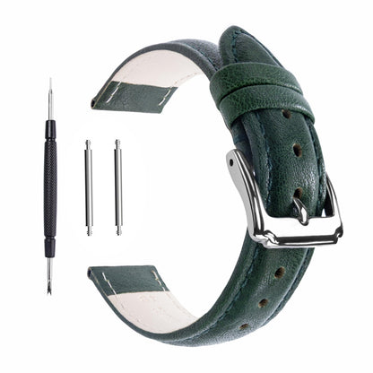 HOT14mm 16mm 18mm 20mm 22mm Calf Leather Watch Band, Extra Soft Watch Strap for Men Women