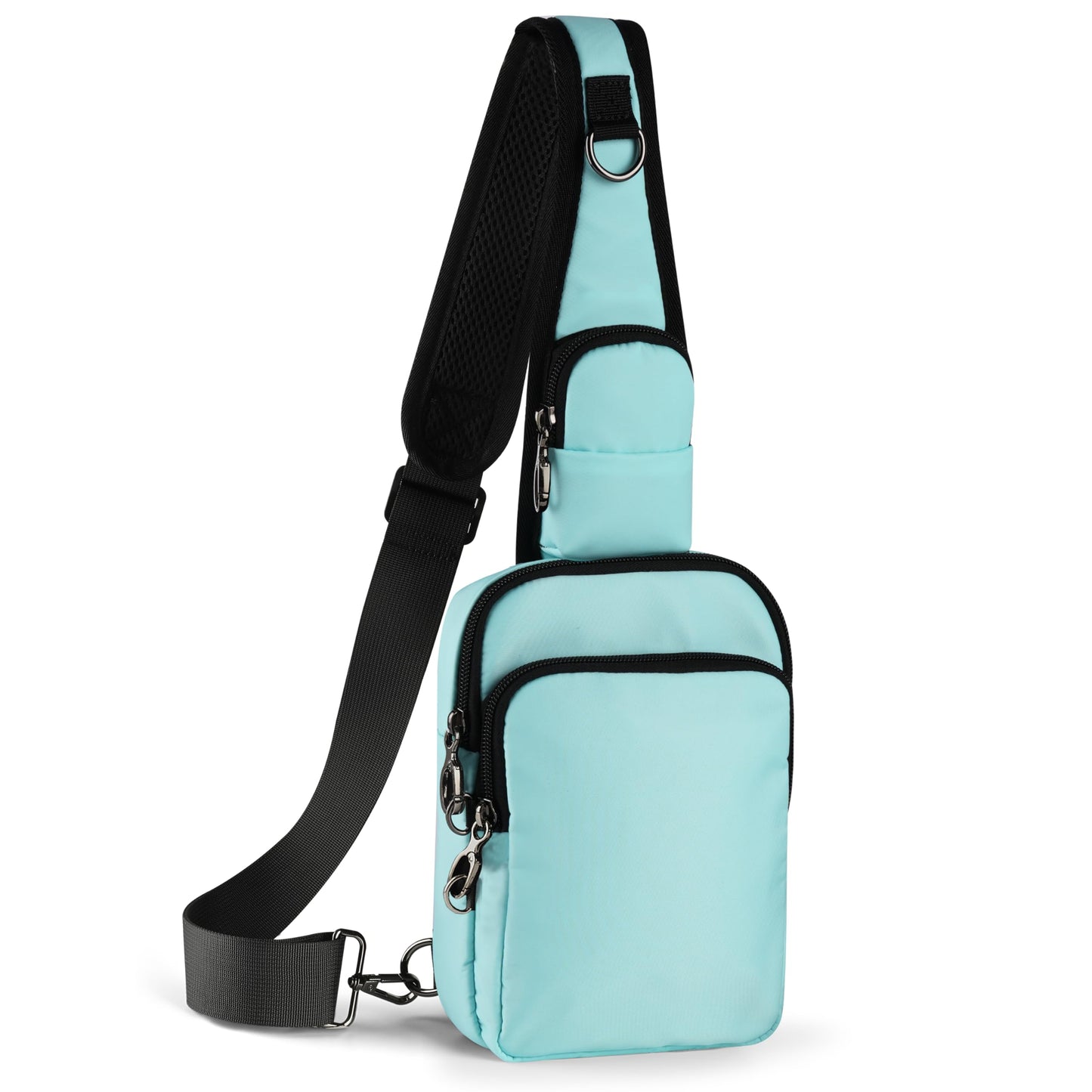 HOTVADOO Sling Bag, Crossbody Bag with Zipper Lock, RFID Blocking & Water Resistant for Men and Women