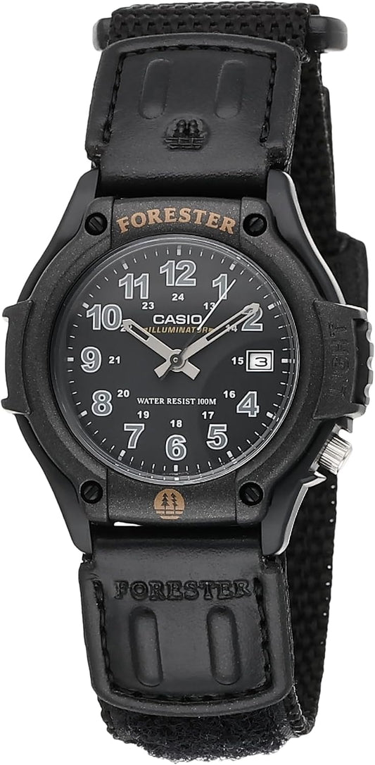 HOTCasio FT500WC Series | Men's Analog Watch | 100 Meter Water Resistance | LED Light | Date Display | Leather/Cloth Band | Regular Time Keeping (HR, Min, SEC, PM, Date, Day) | 3 Year Battery