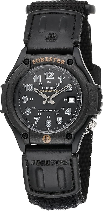 HOTCasio FT500WC Series | Men's Analog Watch | 100 Meter Water Resistance | LED Light | Date Display | Leather/Cloth Band | Regular Time Keeping (HR, Min, SEC, PM, Date, Day) | 3 Year Battery