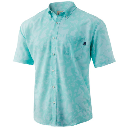 HOTHUK Mens Kona Short Sleeve Shirt | Performance Button Down
