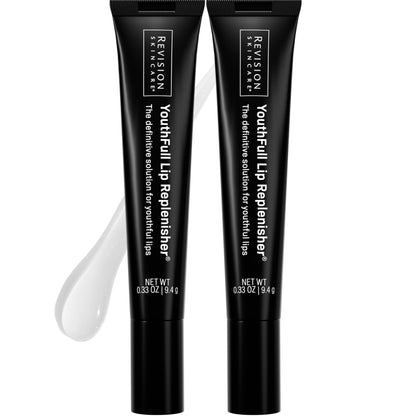 HOTRevision Skincare YouthFull Lip Replenisher®, Moisturizing Lip Plumper with Hyaluronic Acid, Volumizing, Plumping and Anti Aging