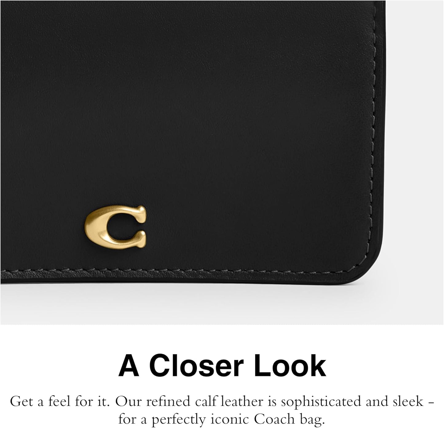 HOTCoach Womens Essential Slim Card Case Black One Size One Size