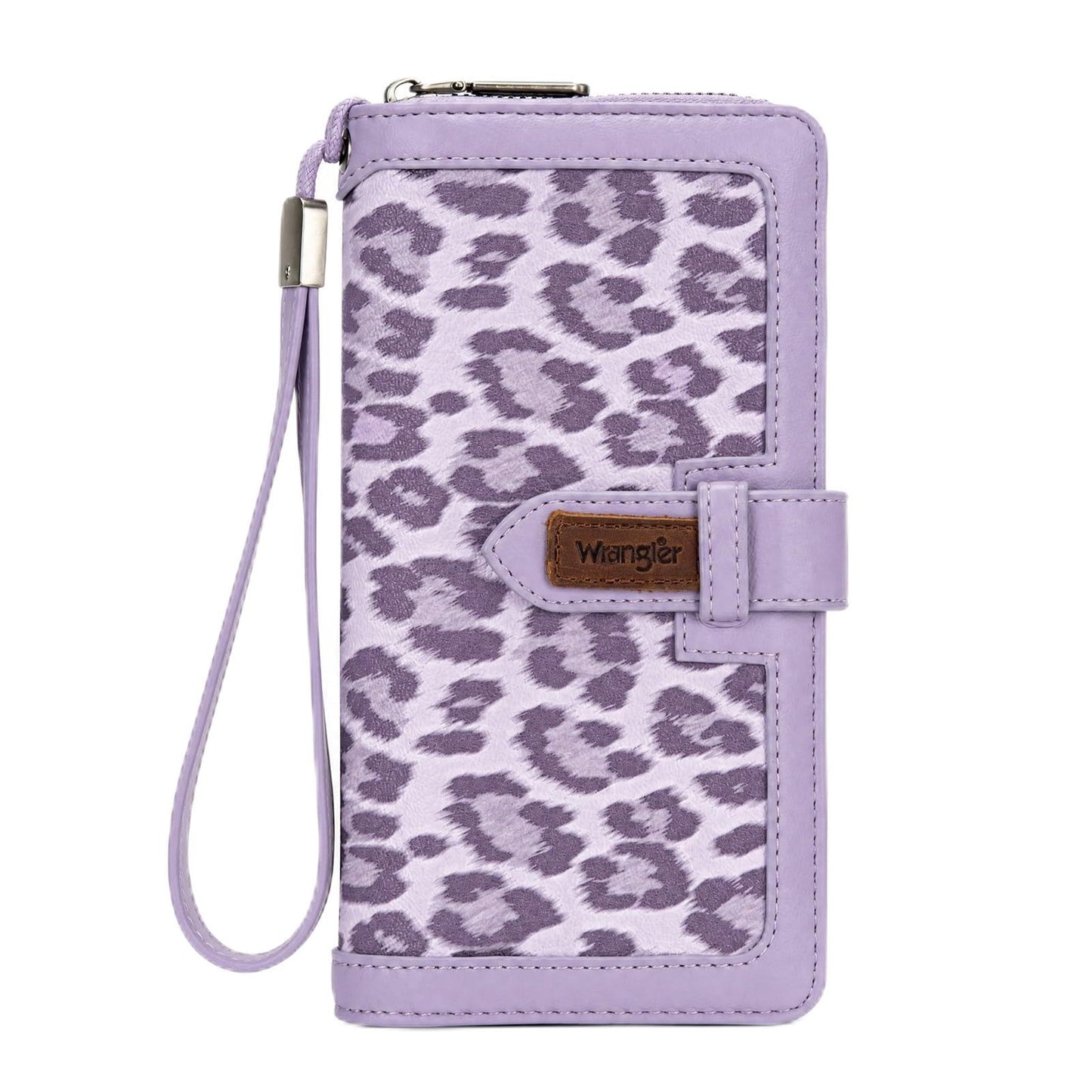 HOTX Wrangler Women's Wallets Bifold Wristlet Wallets for Women Large Capacity Credit Card Wallet with ID Window