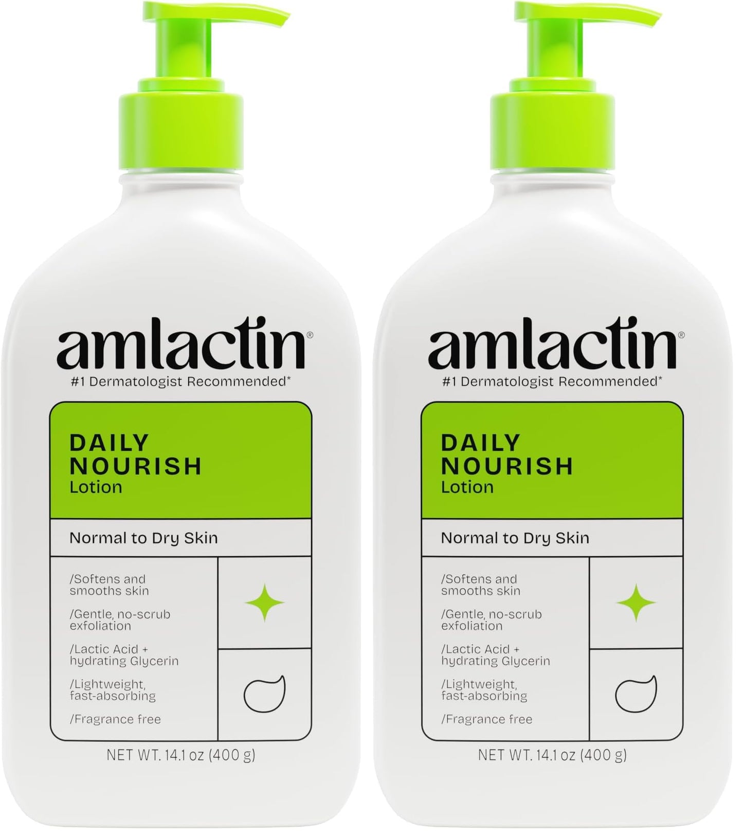 HOTAmLactin Daily Nourish Body Lotion, 12% Lactic Acid, 14.1 oz