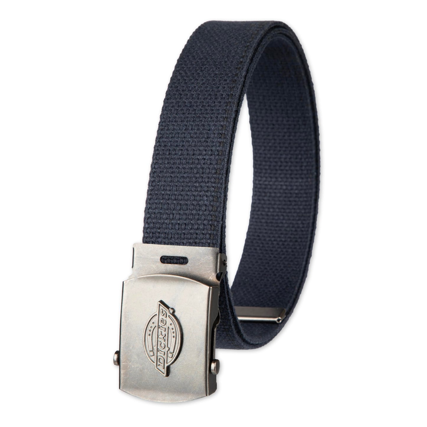 HOTDickies mens Fabric Web Plaque Logo Buckle Belt - Fits Up to Size 42" Waist