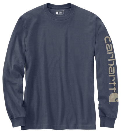 HOTCarhartt Men's Dearborn Loose Long-Sleeve Logo T-Shirt Closeout