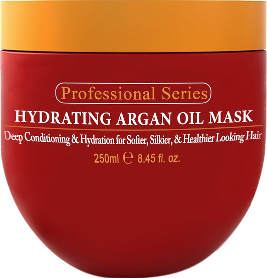 HOTArvazallia Hydrating Argan Oil Hair Mask and Deep Conditioner for Dry or Damaged Hair (8.45 oz Jar)