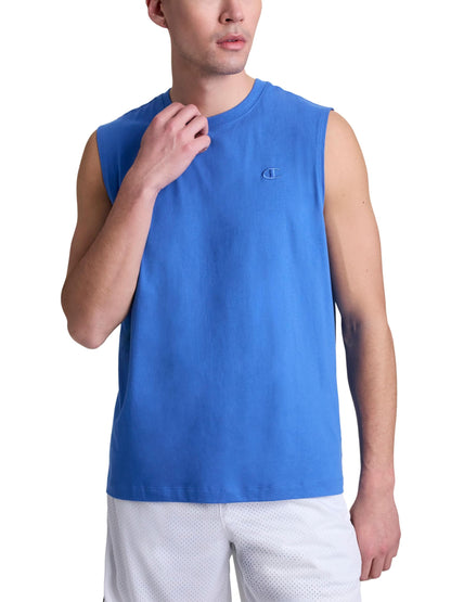 HOTChampion Men's Muscle Tank, Classic Graphic Muscle Tee, Sleeveless T-shirt for Men (Reg. Or Big & Tall)