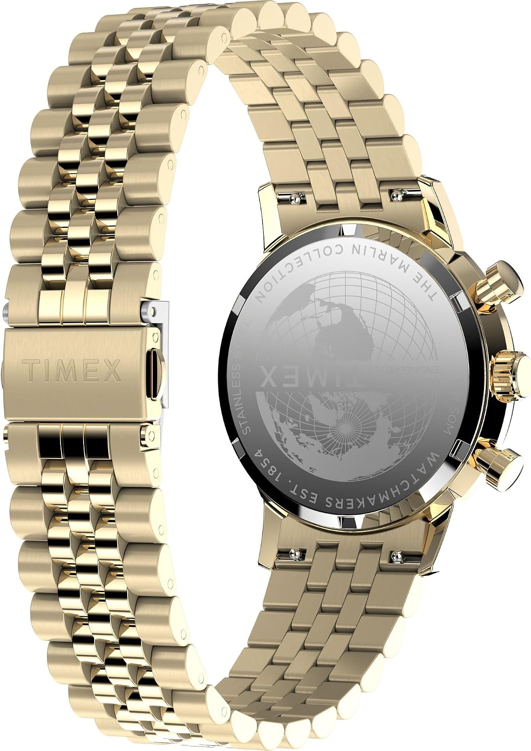 HOTTimex Marlin Chronograph Tachymeter 40mm Men’s Analog Watch | Retro Design | 50M Water Resistance