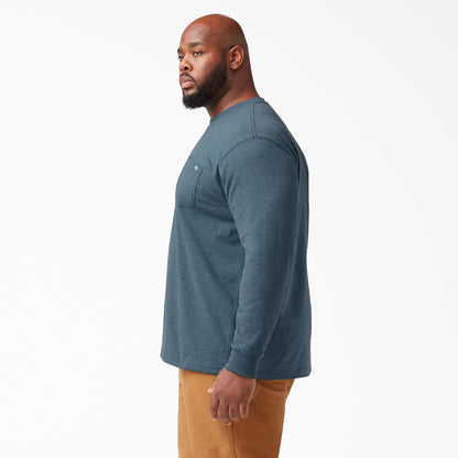 HOTDickies Men's Big and Tall Long Sleeve Heavyweight Crew Neck
