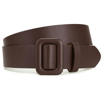 HOTWHIPPY Women Leather Belt Candy Color Ladies Fashion Waist Belt for Jeans Pants Dresses