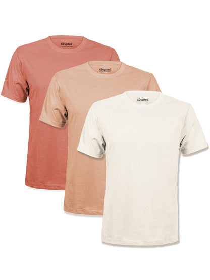 HOTKingsted T-Shirts for Men Pack - Royally Comfortable - Super Soft Premium Fabric - Well-Crafted Classic Tee
