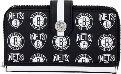 HOTLoungefly NBA: Brooklyn Nets Logo Wallet