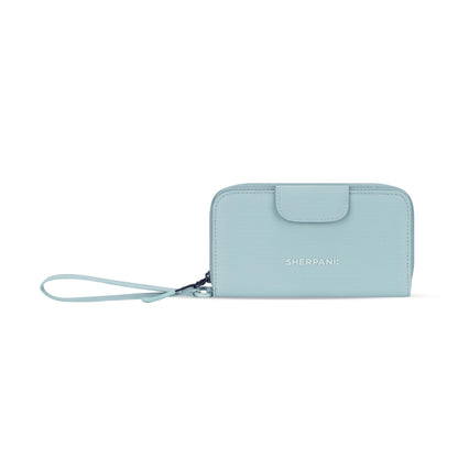HOTSherpani Tulum, Nylon Zip Around Wallet, Wristlet, Purse with Card Holder Organizer for Women | Lightweight Wallet with Clear ID Window, Small Pouch, Card Cash Holder Organizer, RFID Protection, Clutch for Travel Gift