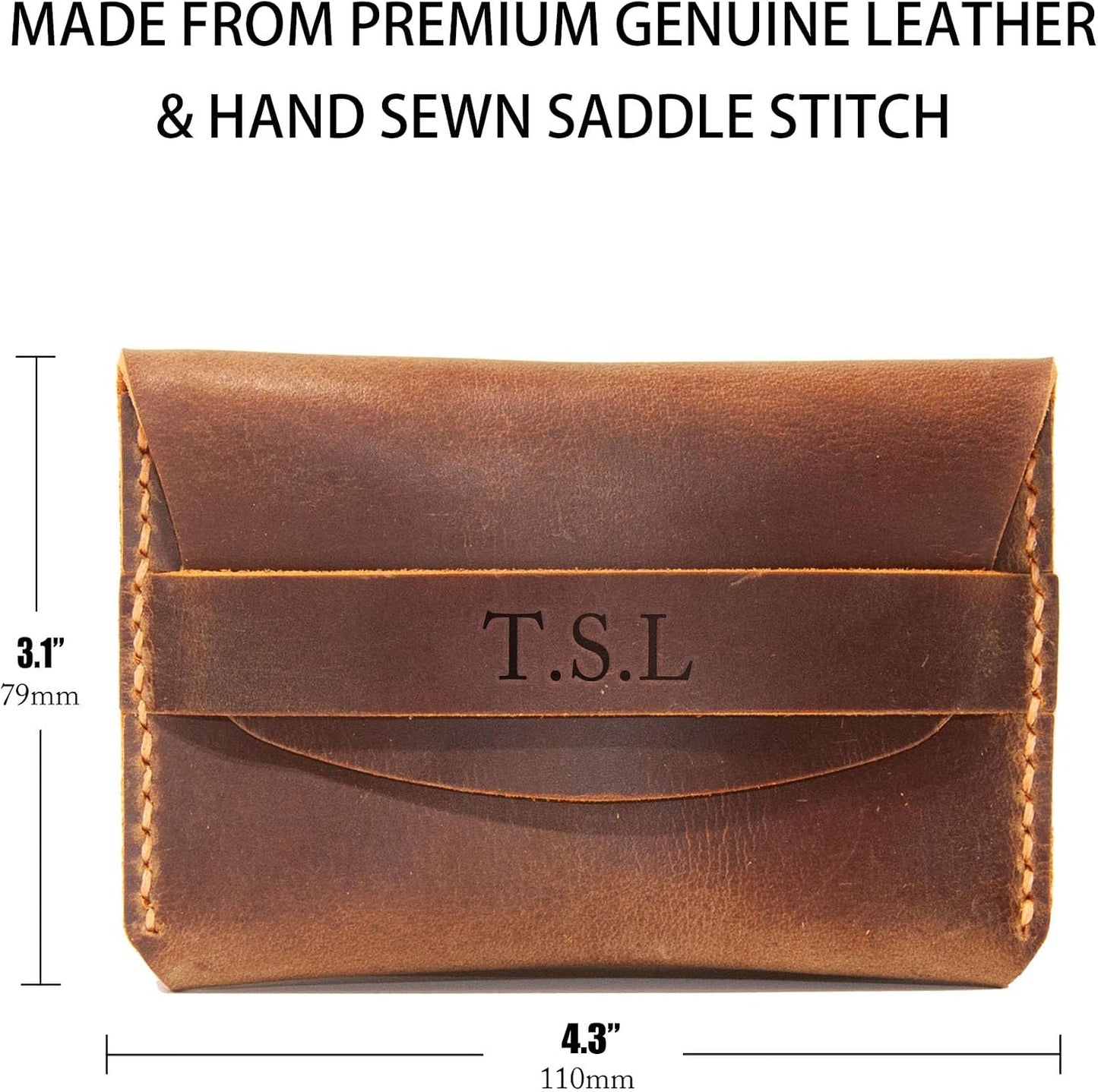 HOTPersonalized Leather Card Holder, Custom Minimalist Cardholder, Credit Card Holder, Slim Card Holder Gift, Credit Card Holder, Small Leather Card Wallet,Business Card Case