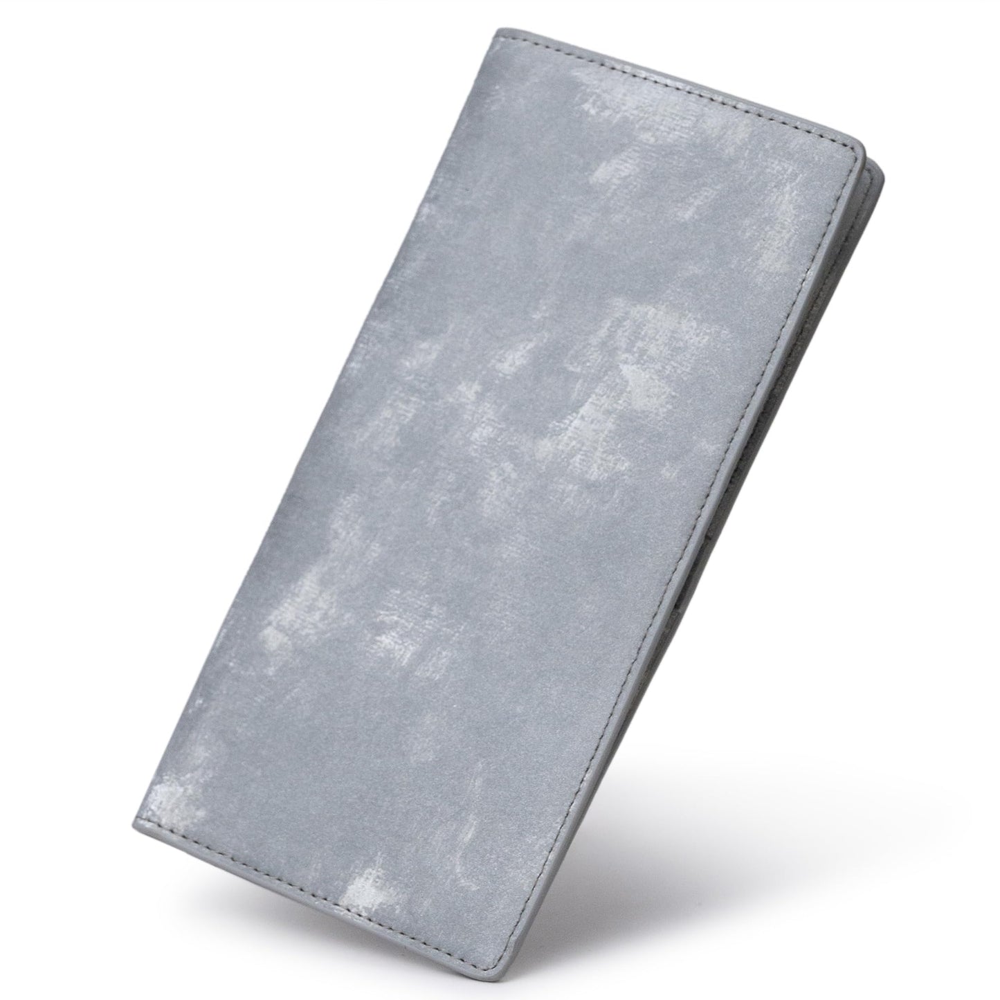 HOTBveyzi Ultra Slim Thin Leather RFID Blocking Credit Card Holder Bifold Clutch Wallets for Women