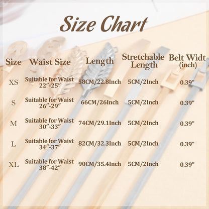HOTVONMELLI Skinny Metal Cinch Belt for Dress Stretch Thin Waist Belt for Women Gold/Silver