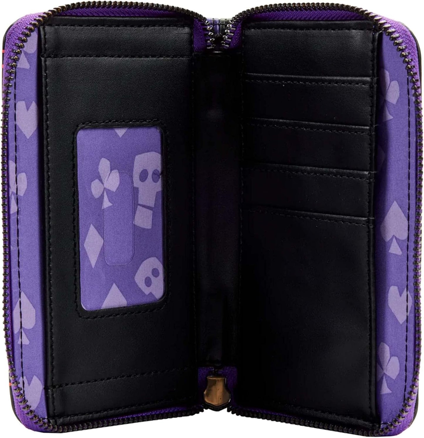 HOTLoungefly Nightmare Before Christmas Oogie Boogie Glow Zip Around Wallet