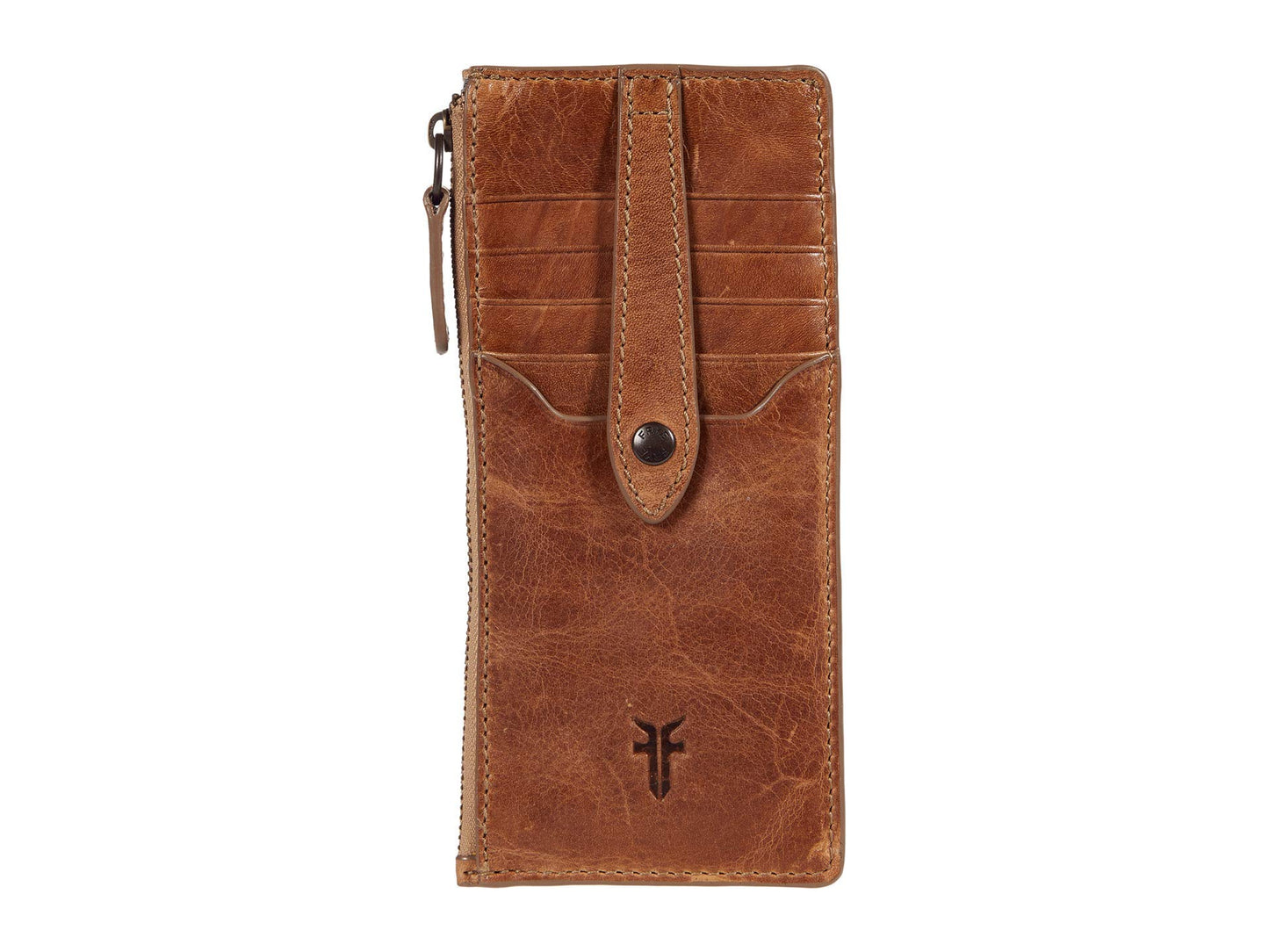 HOTFrye Women's Melissa Snap Card Wallet, Stylish Design with Holder & Slots, Compact for Purse