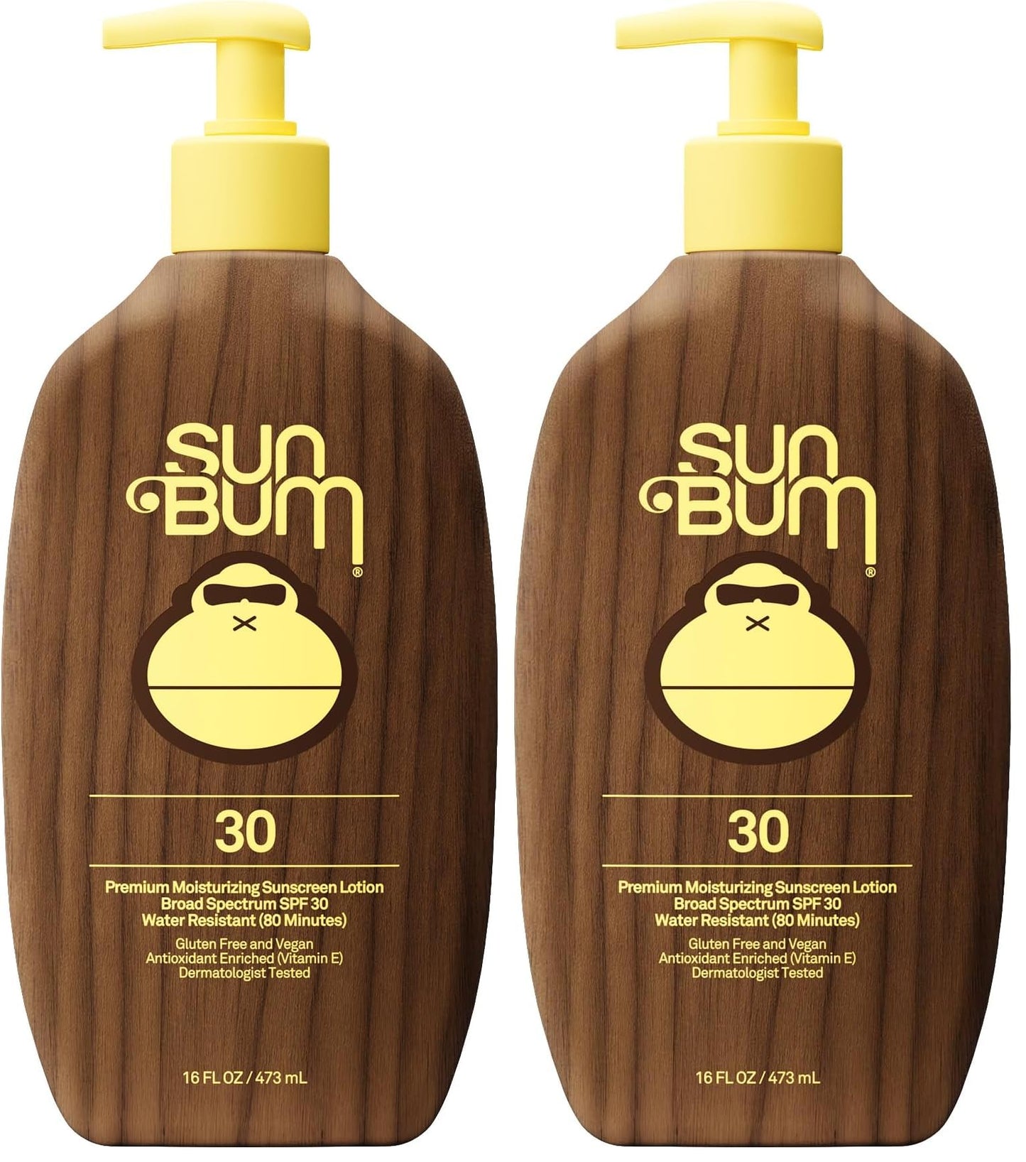HOTSun Bum Original SPF 50 Sunscreen Body Lotion - Broad Spectrum Moisturizing Sunscreen with Vitamin E - Hawaii 104 Act Compliant (Made without Octinoxate & Oxybenzone) - 8 oz